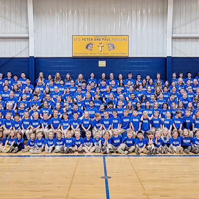 Sts. Peter and Paul School Faculty and Student Body