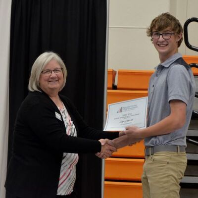 2021 Scholarship Recipient Jude Conley from Centralia High School