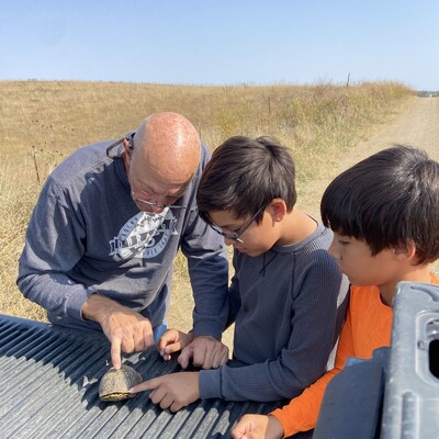 We get outside when we can and invite Academy friends and family to share their knowledge.