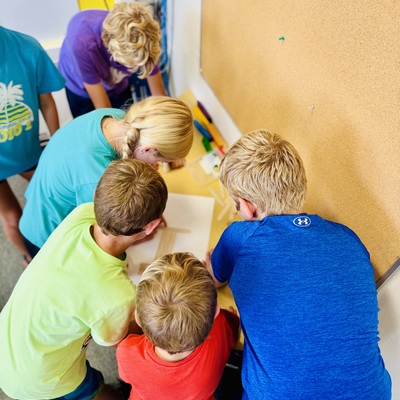 Building a replica of Noah's Ark after reading through the same in the book of Genesis.