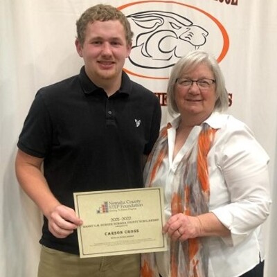 2022 Scholarship Recipient Carson Cross