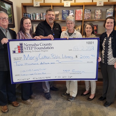 Mary Cotton Public Library - 2022 Grant Recipient