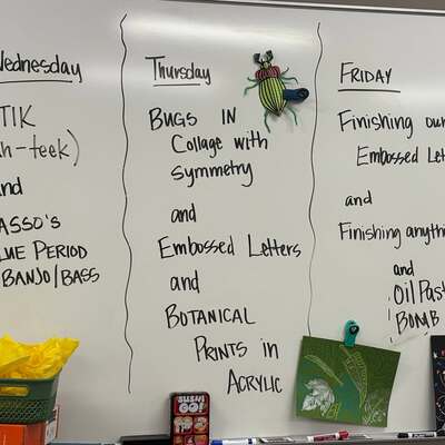 This year we had a jam packed schedule making multiple projects every day.