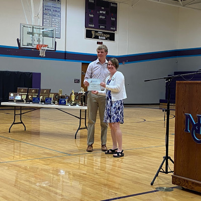 2021 Burger I Scholarship Recipient Evan Schmitz