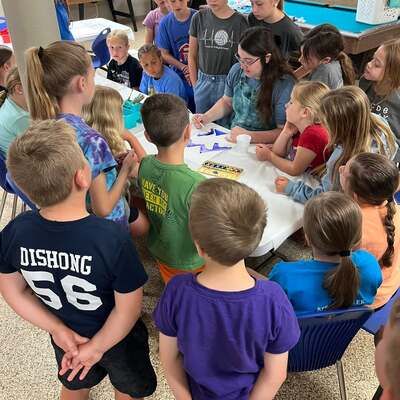 Camp is fun and children learn new things every day.